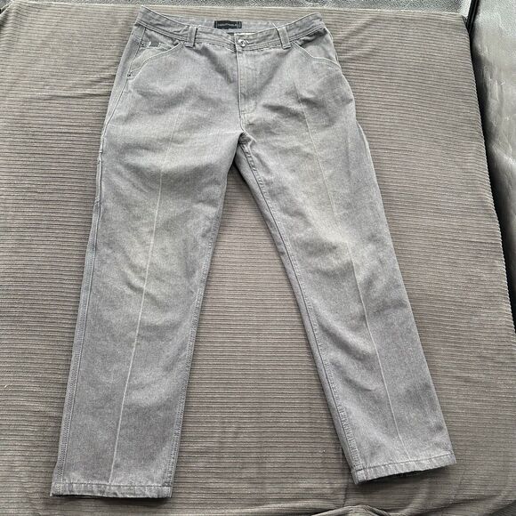 SouthPole Loose Straight Jeans Men 40/32 (Measured 38/32) Gray Cotton Baggy. - Picture 1 of 11